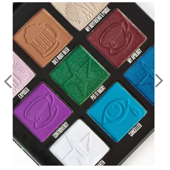 Jeffree Star Mini Controversy Palette Emerald Edition - Picture 3 of 8
